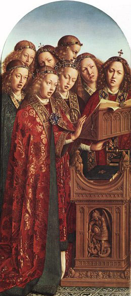 The Ghent Altarpiece: Singing Angels